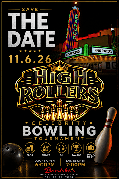 High Rollers Celebrity Bowling Tournament