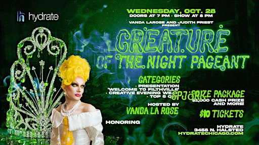 Creature of the Night Pageant presented by Vanda LaRose & Judith Priest