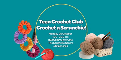 Teen Crochet Club: Make a scrunchie with us!