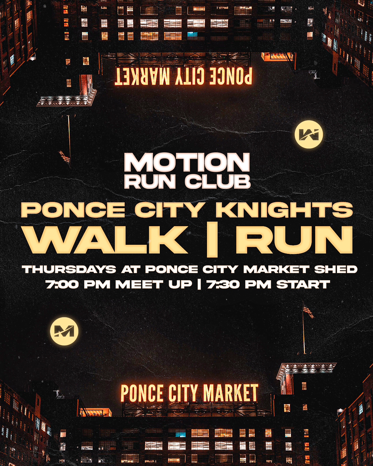 PONCE CITY KNIGHTS: WALK | RUN