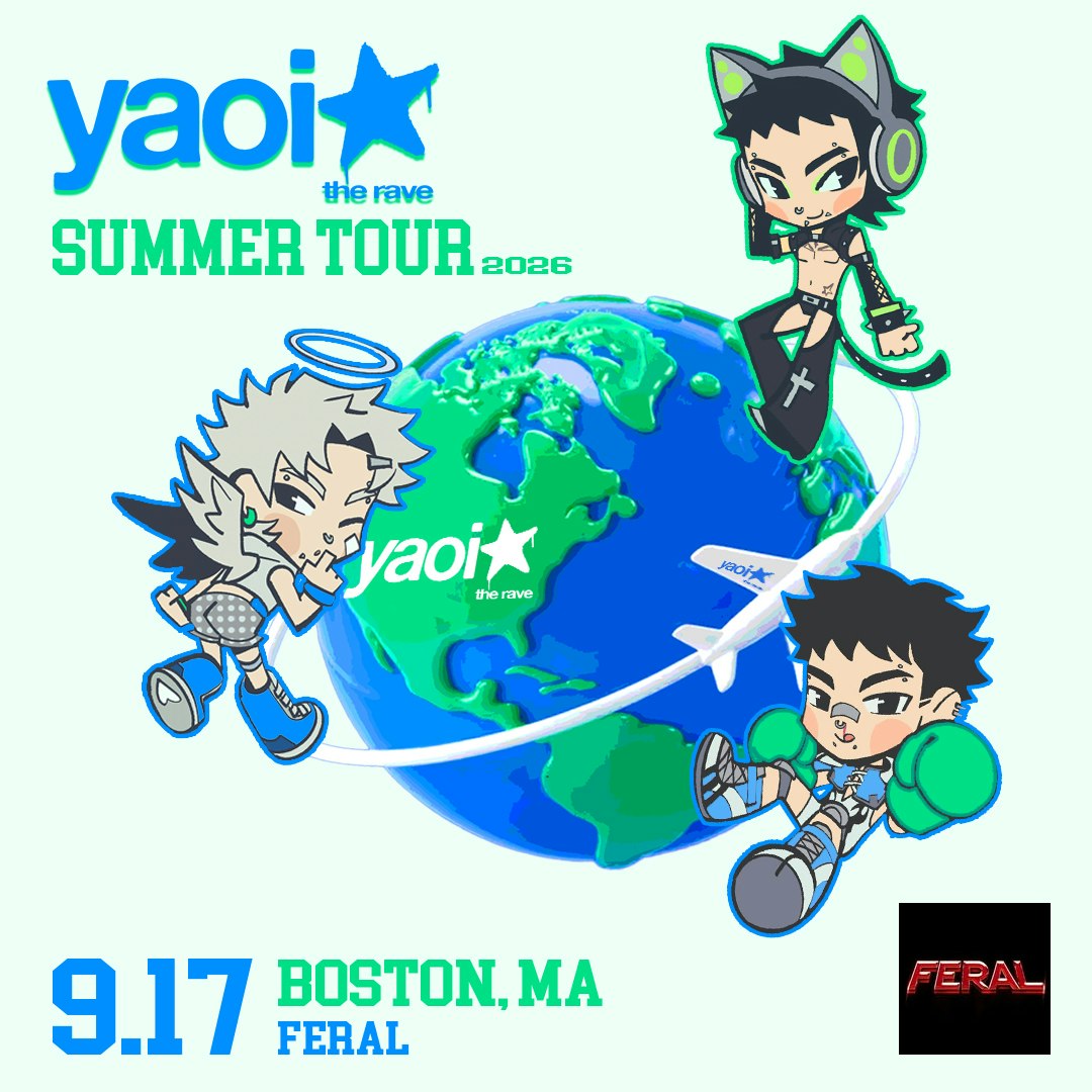 yaoi★ the rave BOSTON MA x FERAL