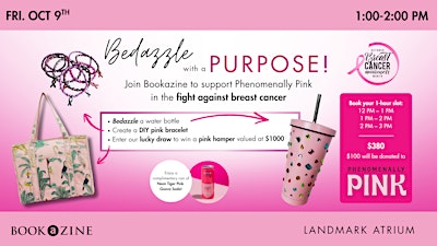 Bedazzle With A Purpose! to support Phenomenally Pink