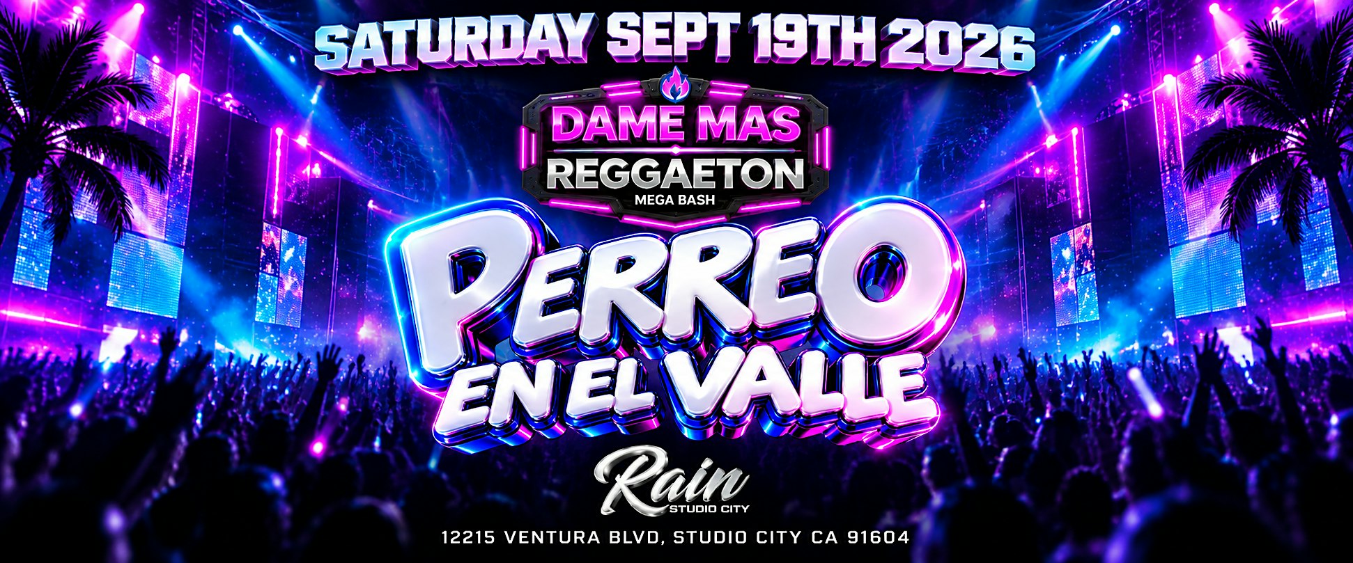 PERREO EN EL VALLE | DAME MAS REGGAETON | RAIN STUDIO CITY