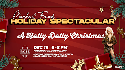 Marsha & Friends Holiday Spectacular: A Holly Dolly Christmas