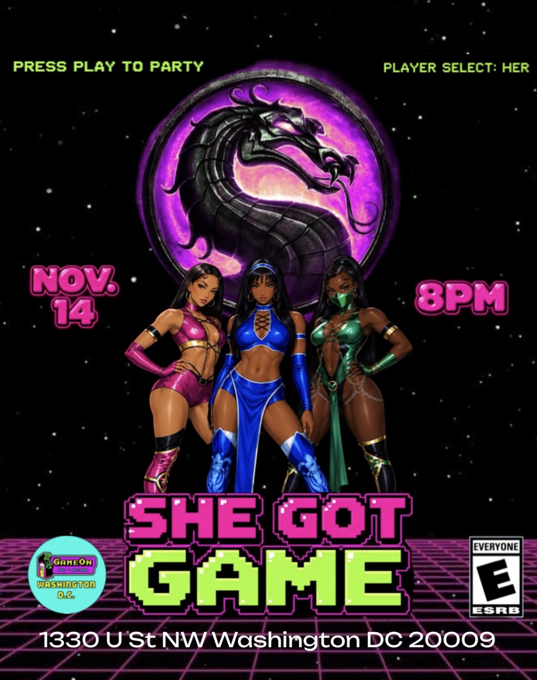 She Got Game! Arcade Party