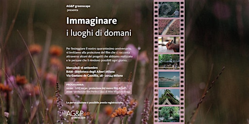 Immaginare i luoghi di domani