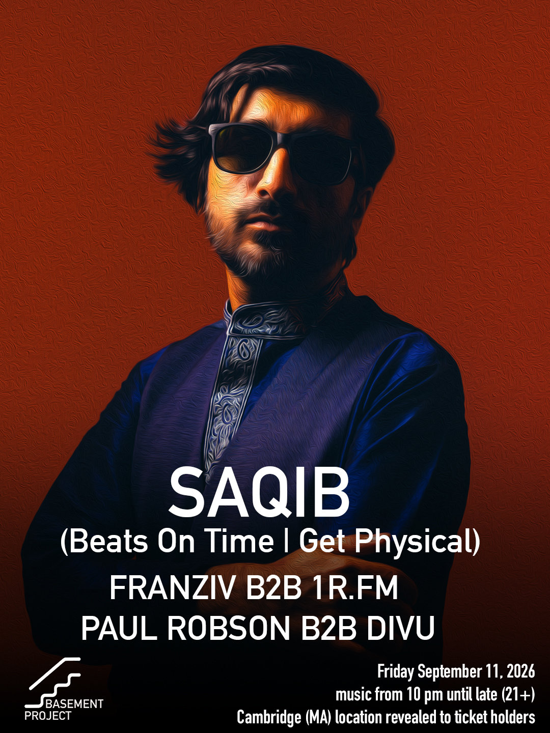 The Basement Project & Friends present: SAQIB