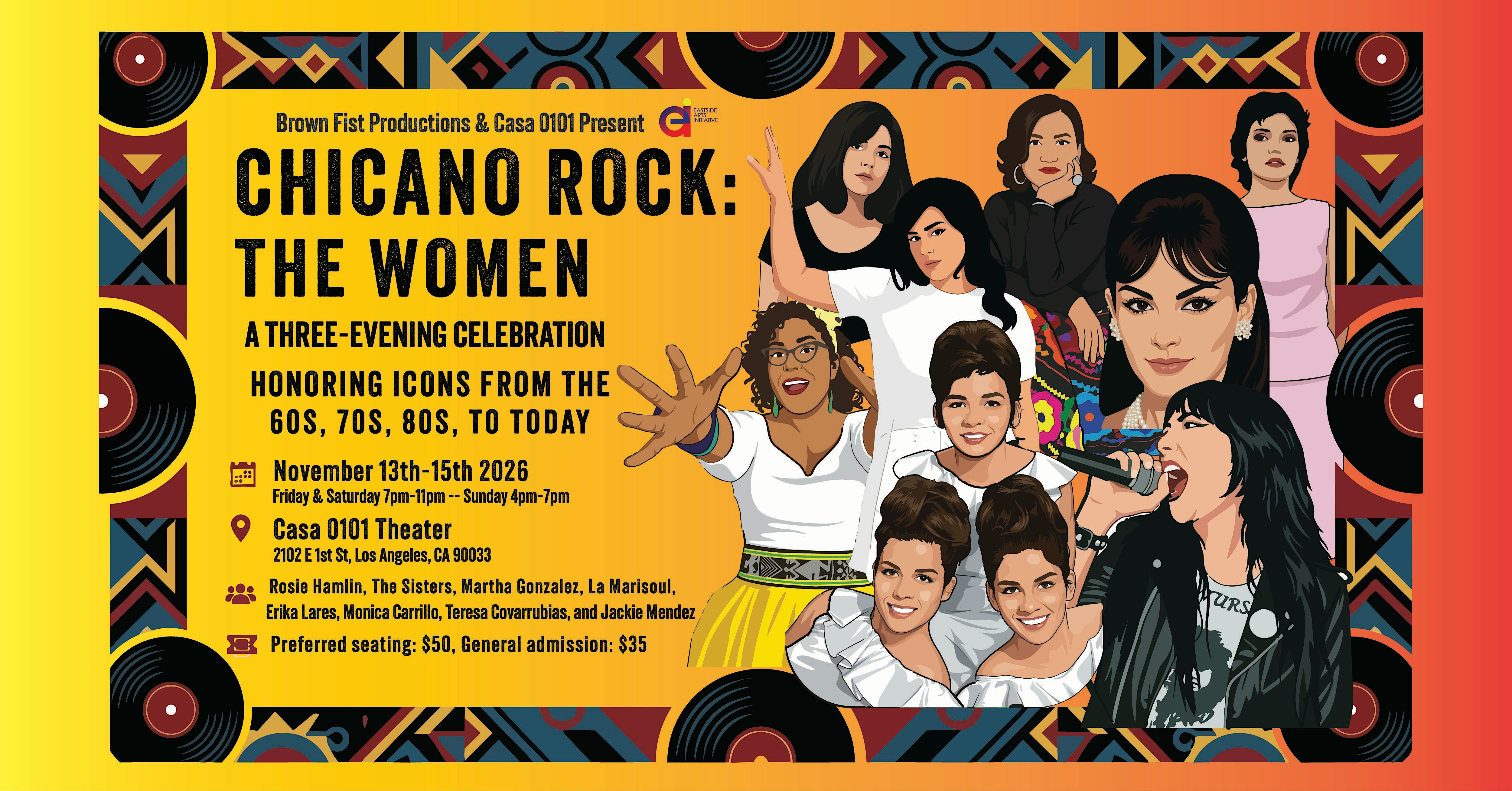 Chicano Rock: The Women A THREE-EVENING CELEBRATION