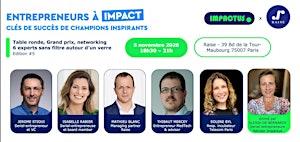 Entrepreneurs à impact : clés de succès de champions inspirants