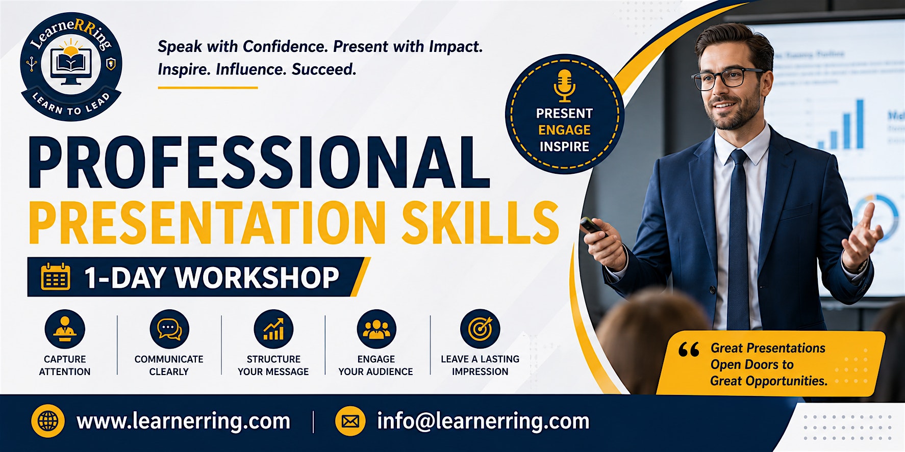 Presentation Skills 1-Day Workshop Minnesota