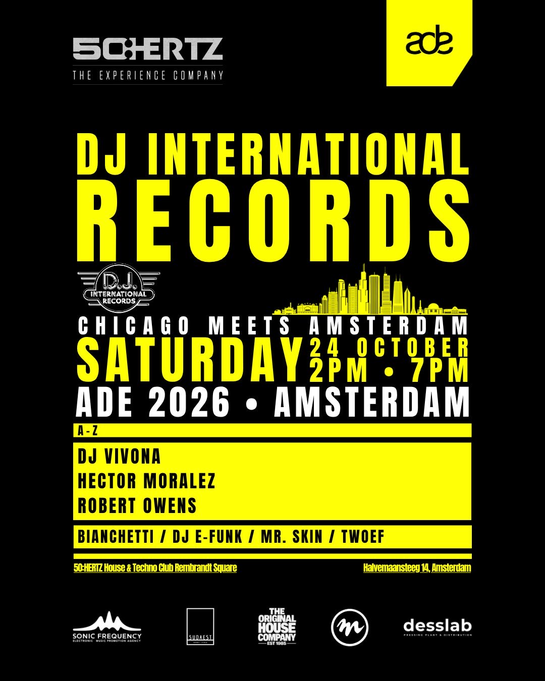 DJ INTERNATIONAL RECORDS: CHICAGO MEETS AMSTERDAM
