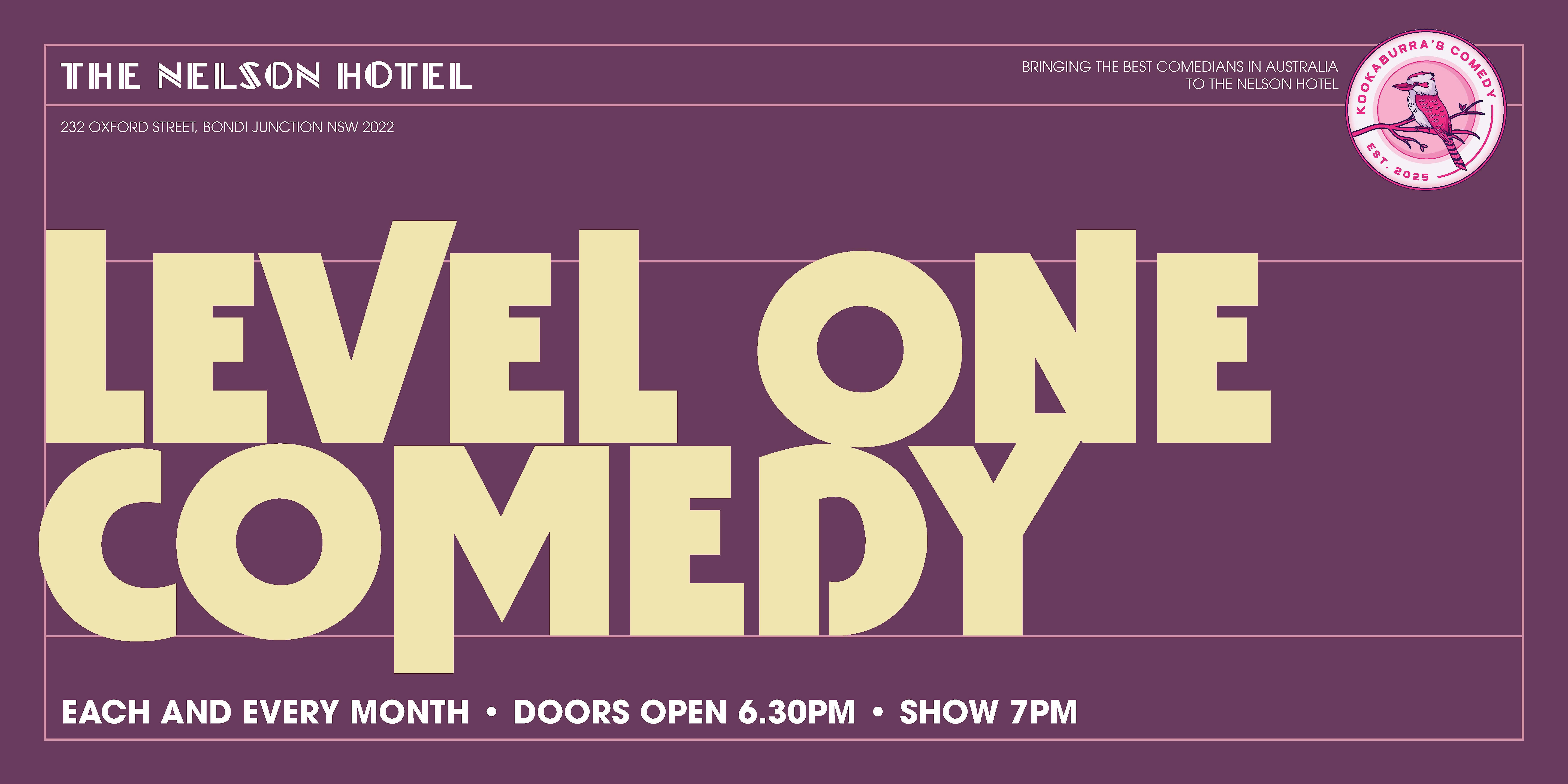 Level One Comedy | Featuring Andrew Hamilton