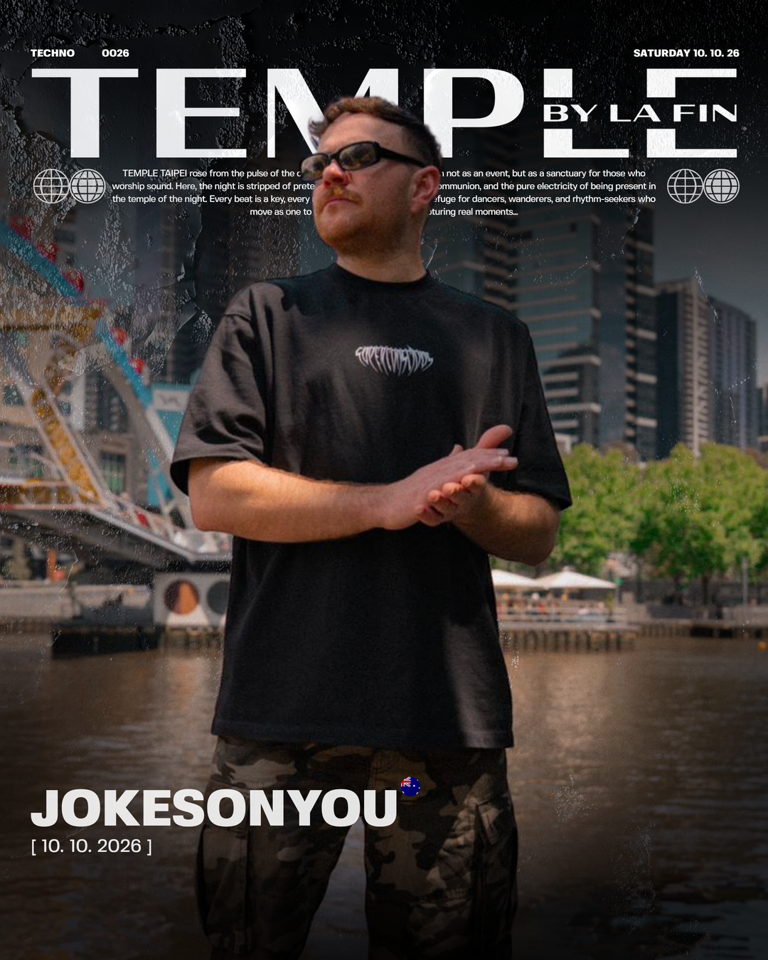 10.10 TEMPLE TAIPEI PRESENTS: JOKESONYOU