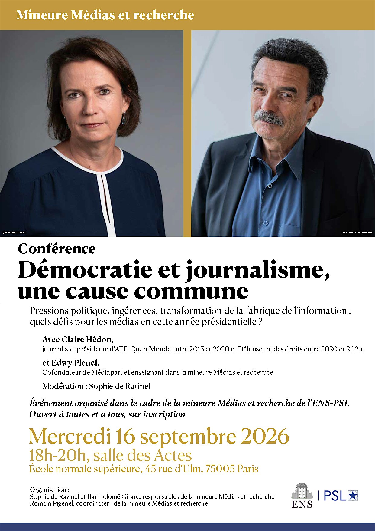 Démocratie et journalisme,  une cause commune