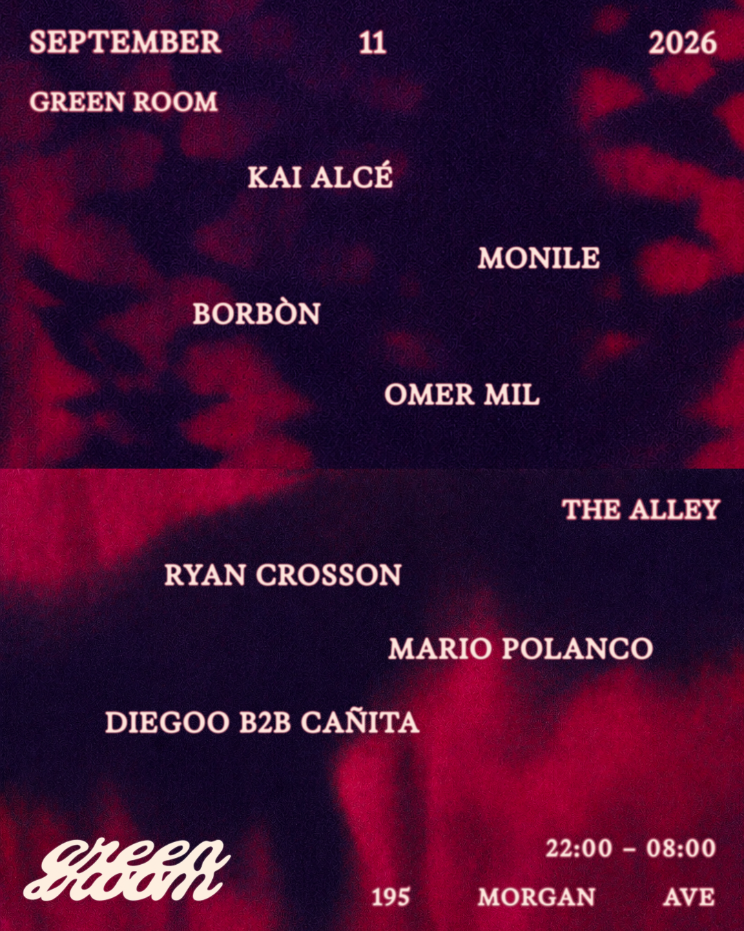 Golden Record NYC x Vin.yl x WEBEO present Kai Alce, Ryan Crosson, Monile