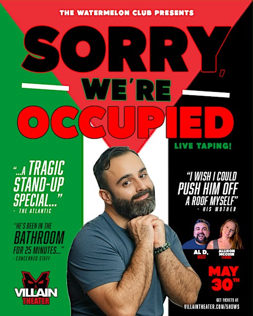Sorry, We're Occupied - A Stand-Up Comedy Special