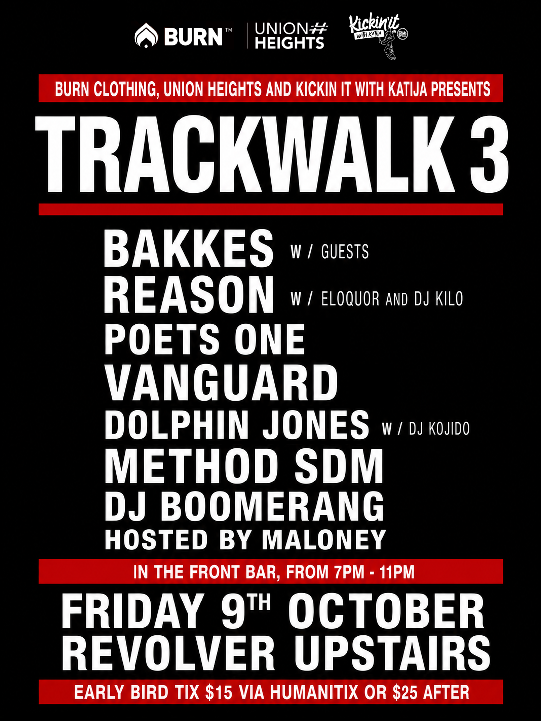 REVOLVER BANDROOM: TRACK WALK 3