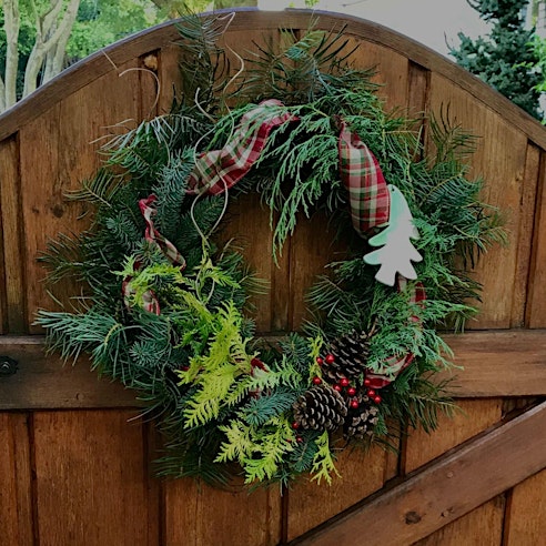 Live Wreath Workshop at Bell Tower Brewing Hosted by Carrie Paulus