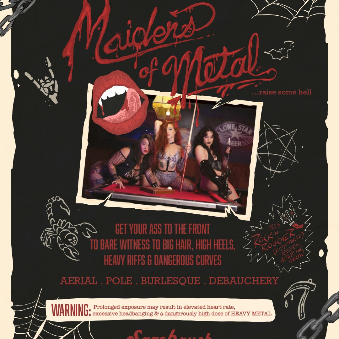 Maidens of Metal Live in Austin TX