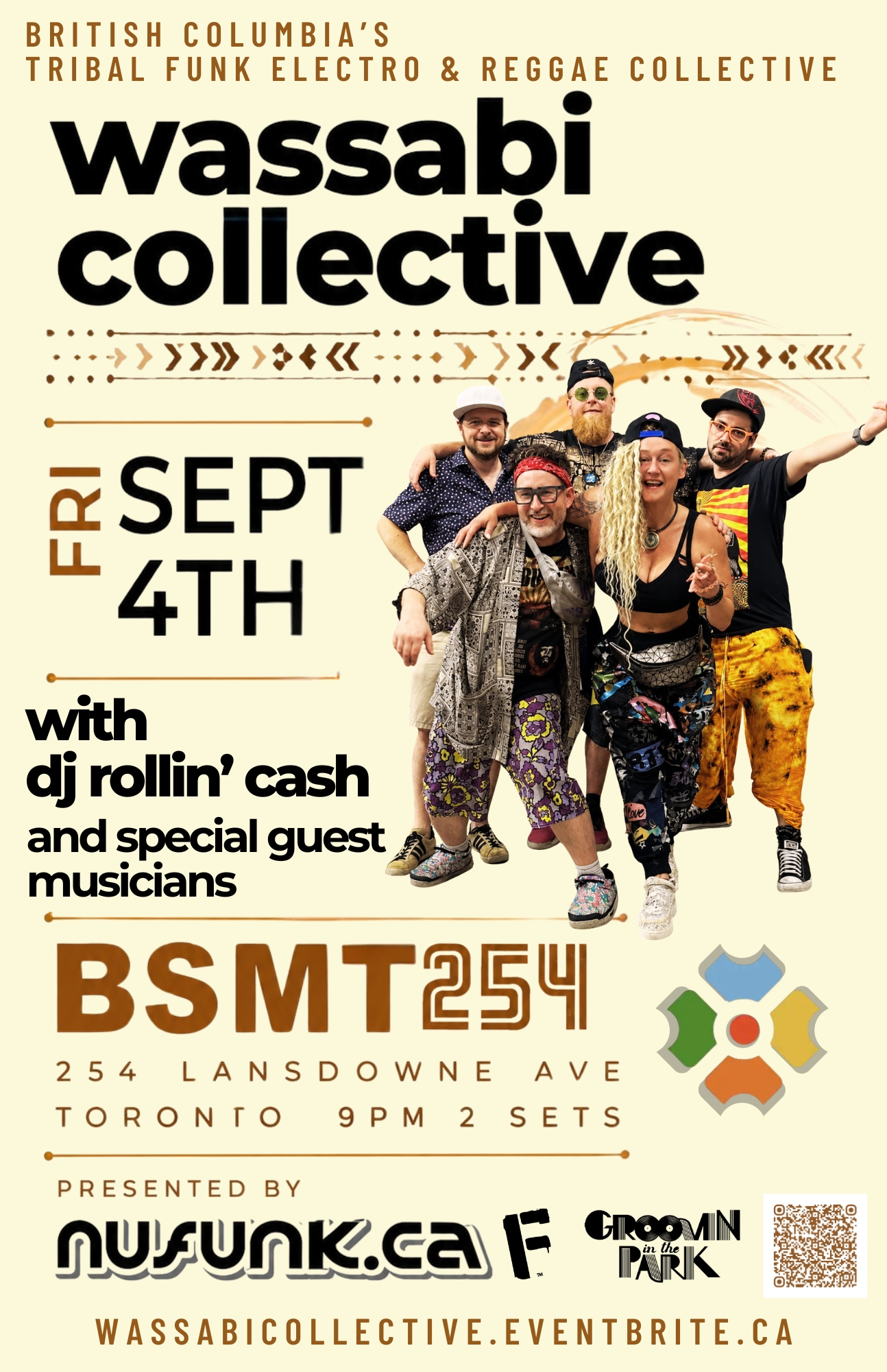 Wassabi Collective with DJ Rollin' Cash