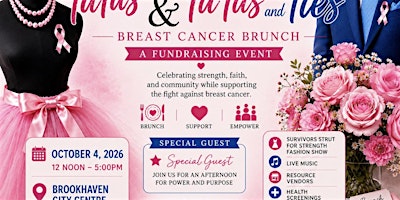 6th Annual TaTas, TuTus & Ties Breast Cancer Brunch Fundraiser
