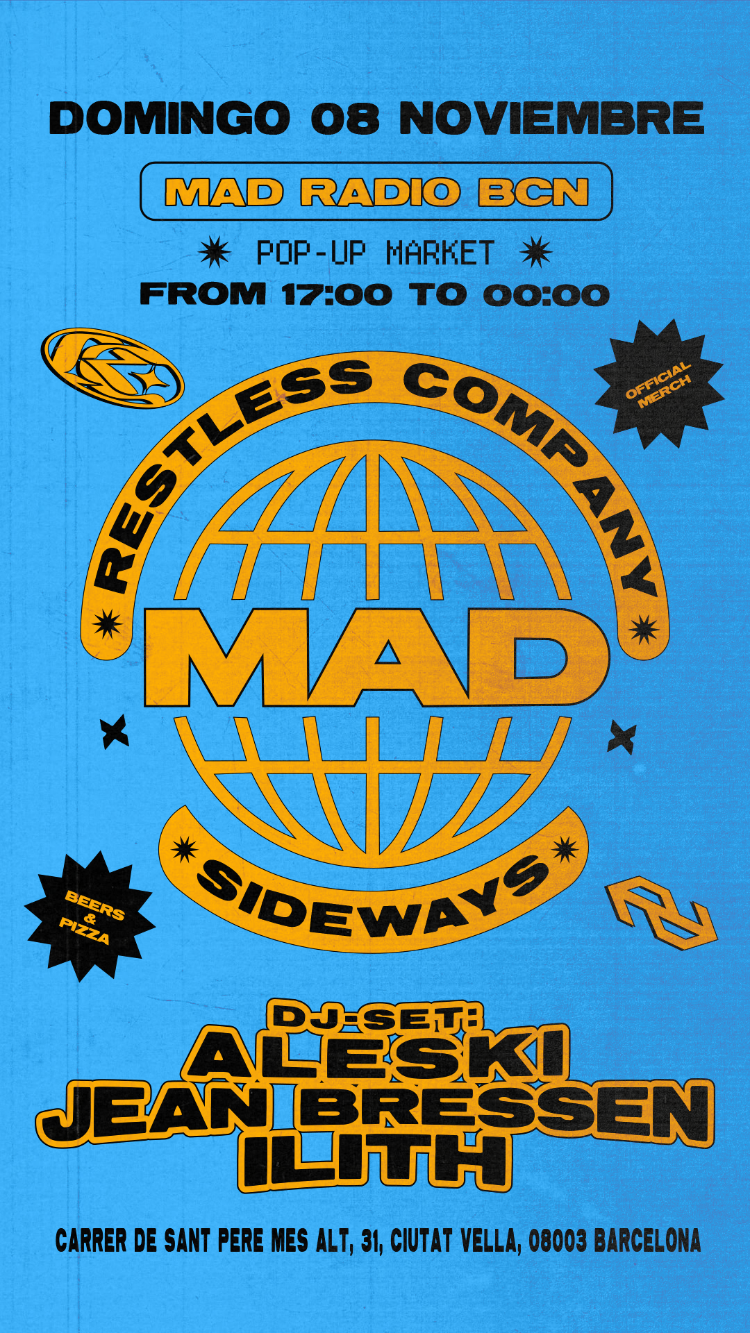 Restless CompanyxSIDEWAYSxMADRADIO