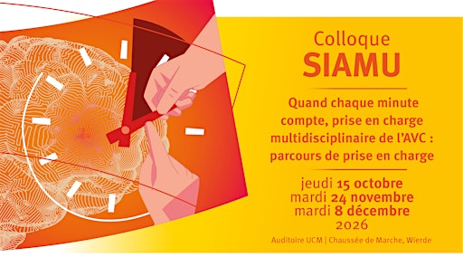 Colloque SIAMU 15 octobre 2026