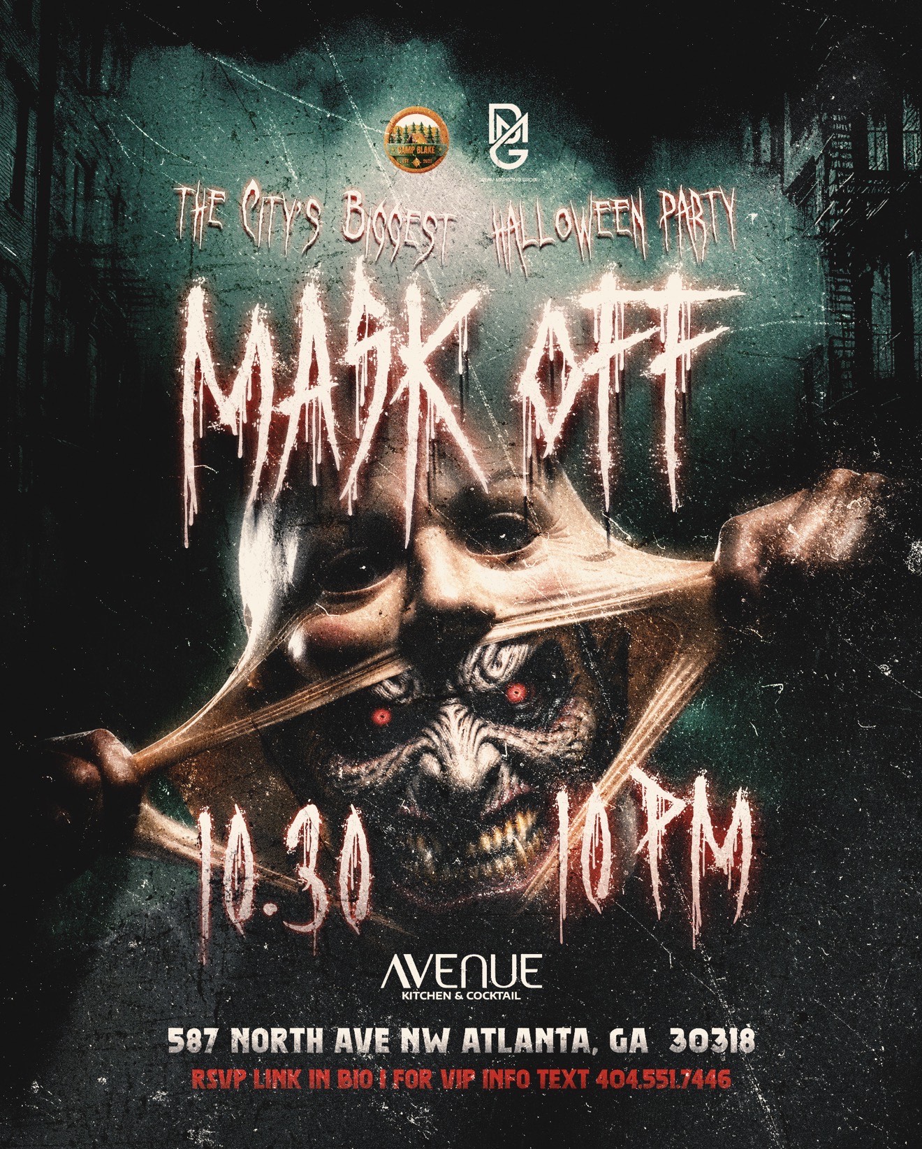 Mask Off : The City’s Biggest Halloween Party🎭