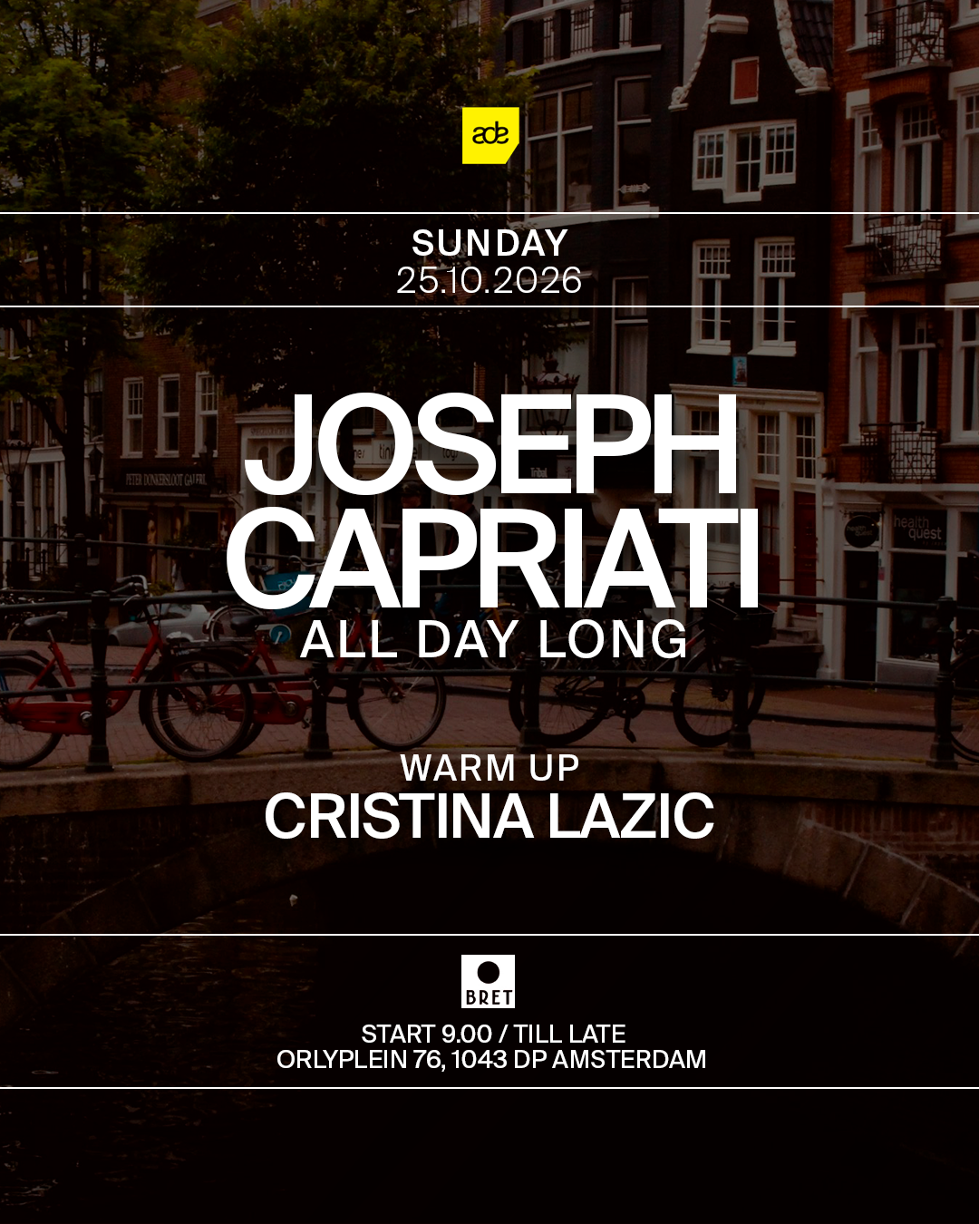 ADE Sunday with Joseph Capriati