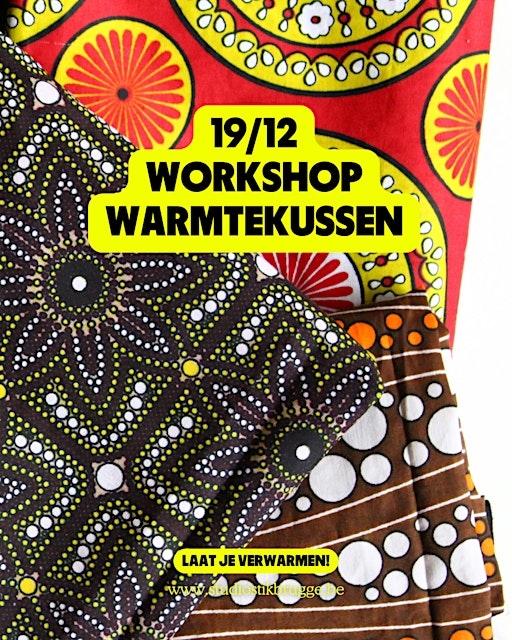 Studio Stik: Workshop warmtekussen met reststoffen