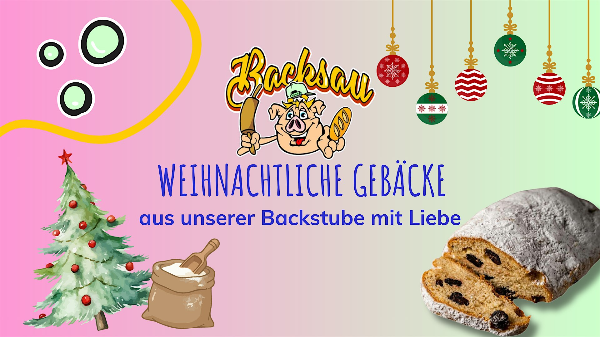 Weihnachtliche Gebäcke - aus unserer Backstube mit Liebe