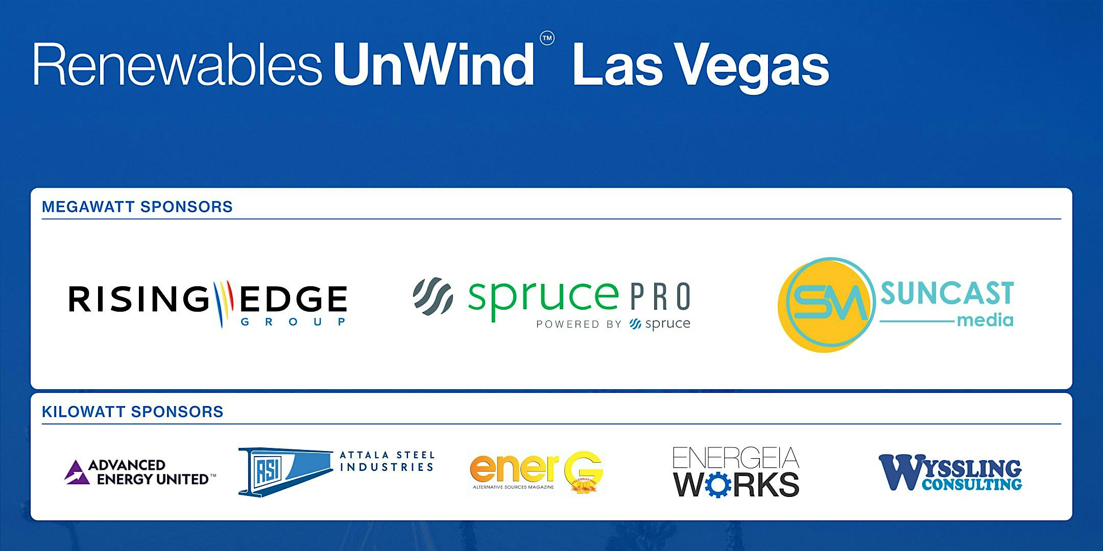 Renewables UnWind Las Vegas