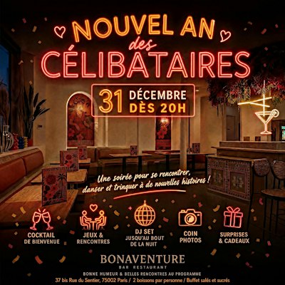 Nouvel an des célibataires ✨31 Décembre 2026 à partir de 20h