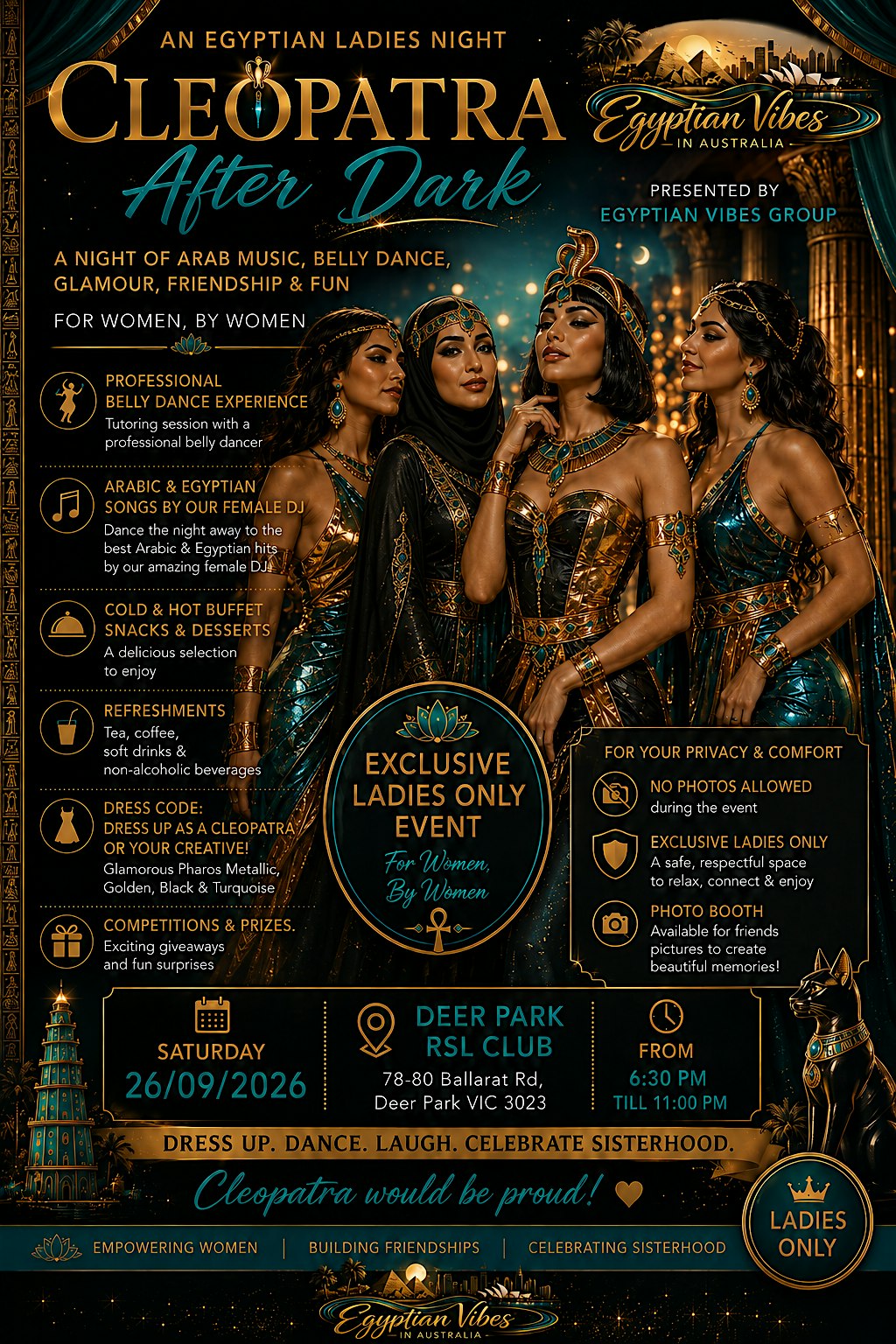 CLEOPATRA AFTER DARK