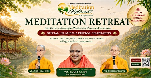 Malaysia Meditation Retreat return home to peace.