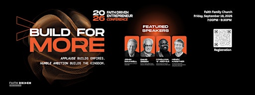 Faith Driven Entrepreneur Conference 2026 Watch Party — Faith Family Church