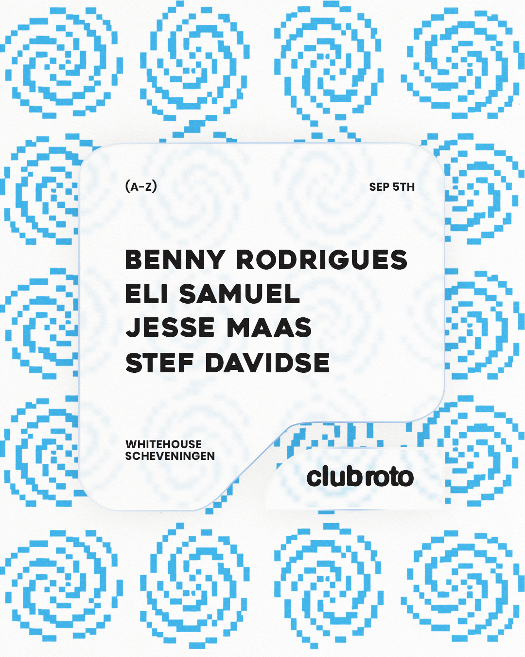 Club Roto x Whitehouse Scheveningen