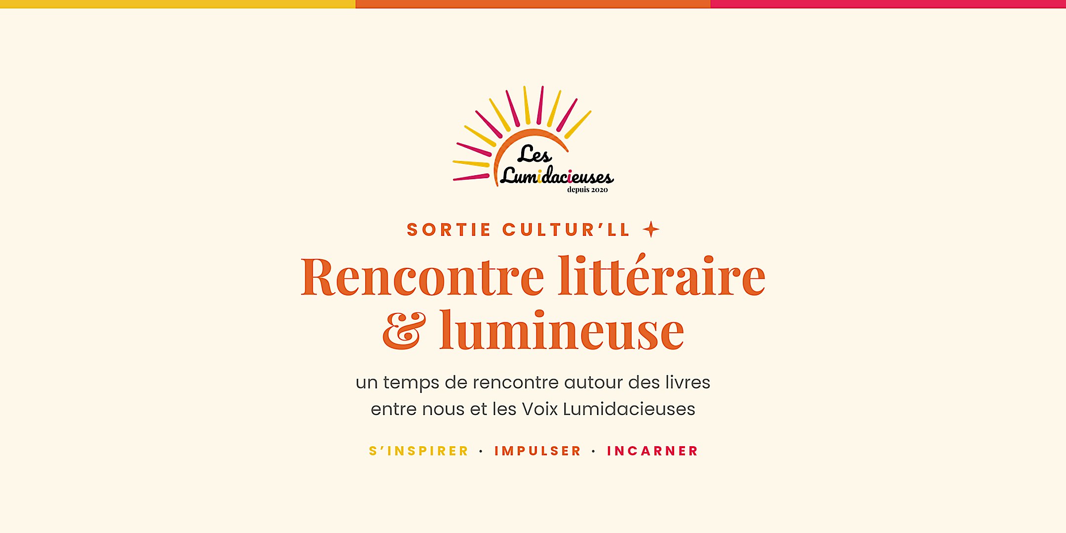 Rencontre littéraire & lumineuse avec Cyrielle Hariel