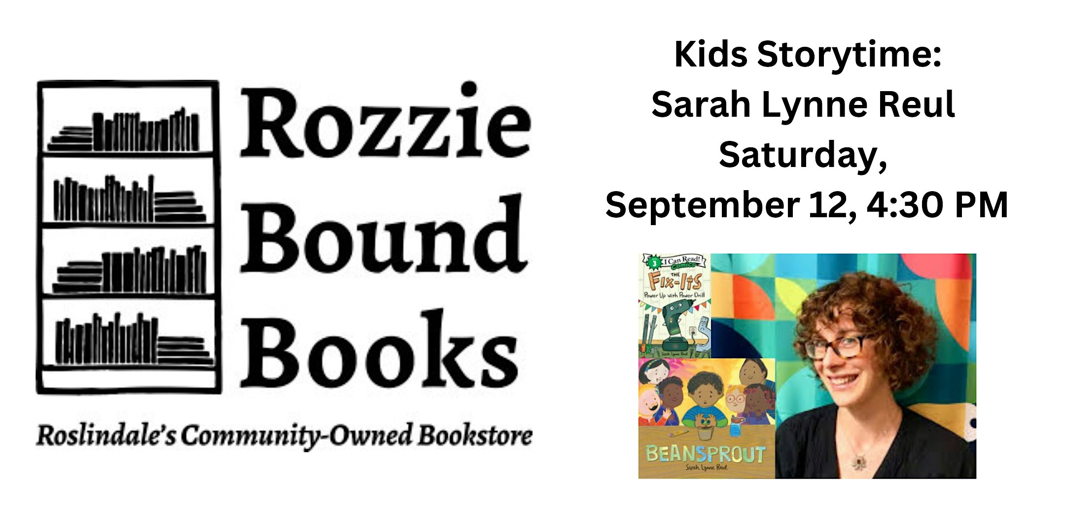 Kids Storytime: Sarah Lynne Reul