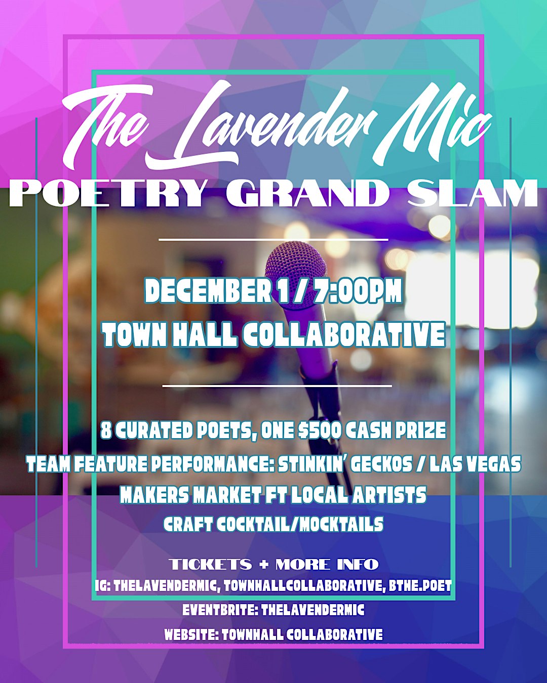The Lavender Mic Grand Slam
