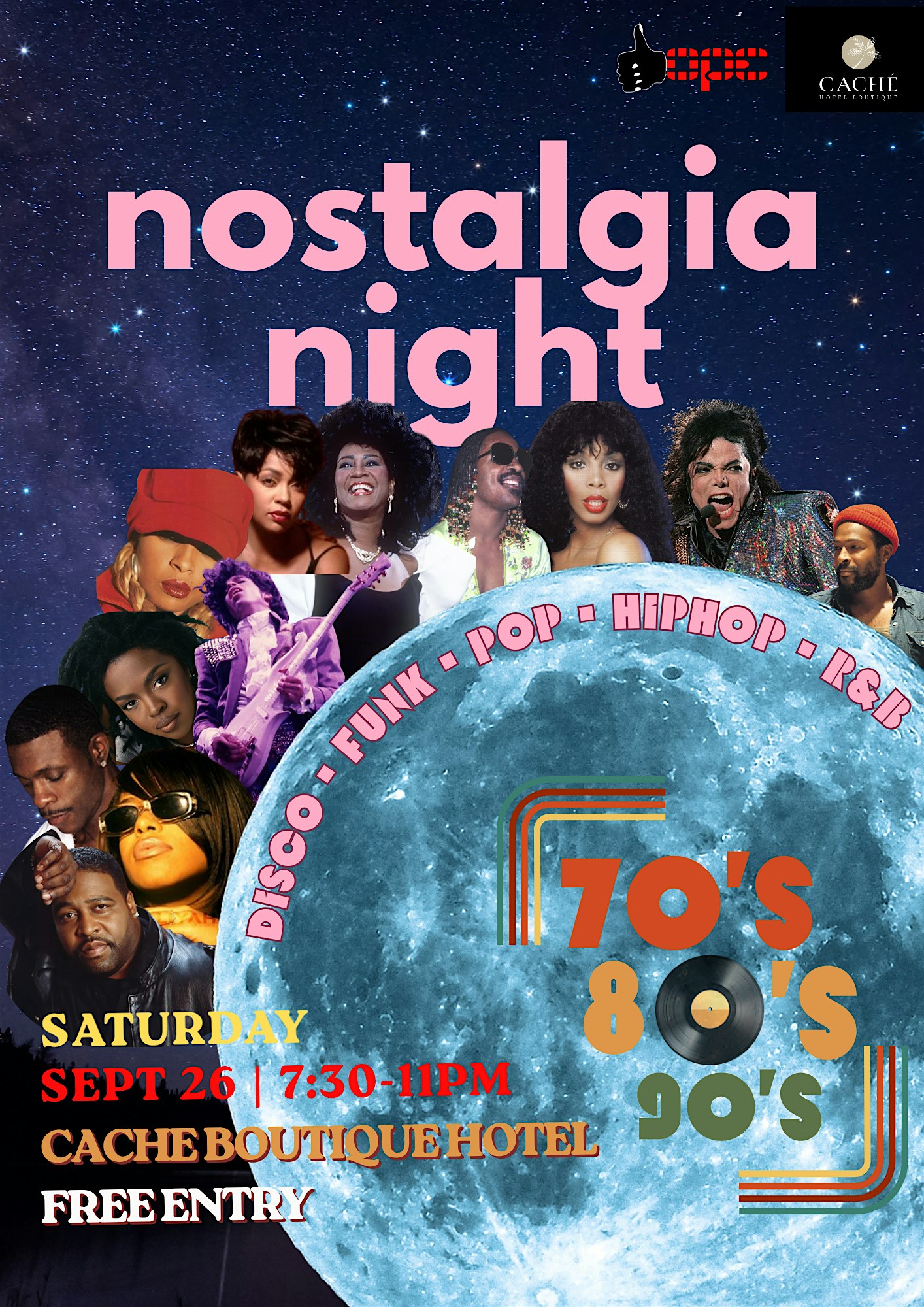 NOSTALGIA NIGHT ◾ Playa del Carmen, Mexico