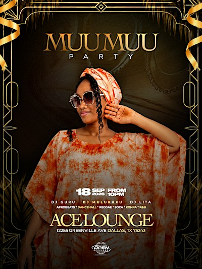 Muu Muu Party | Afrobeats, Dancehall, Reggae, Soca, Konpa & R&B | BYOB