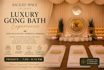 Luxury Gong Bath Experience