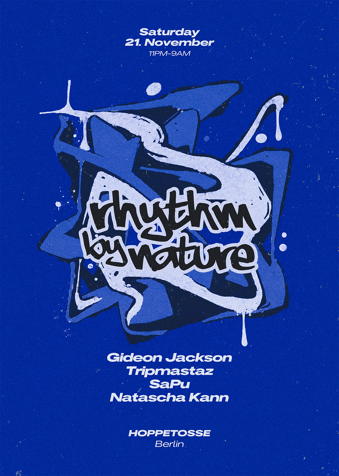 Rhythm By Nature: Gideon Jackson, Tripmastaz, Natascha Kann, SaPu