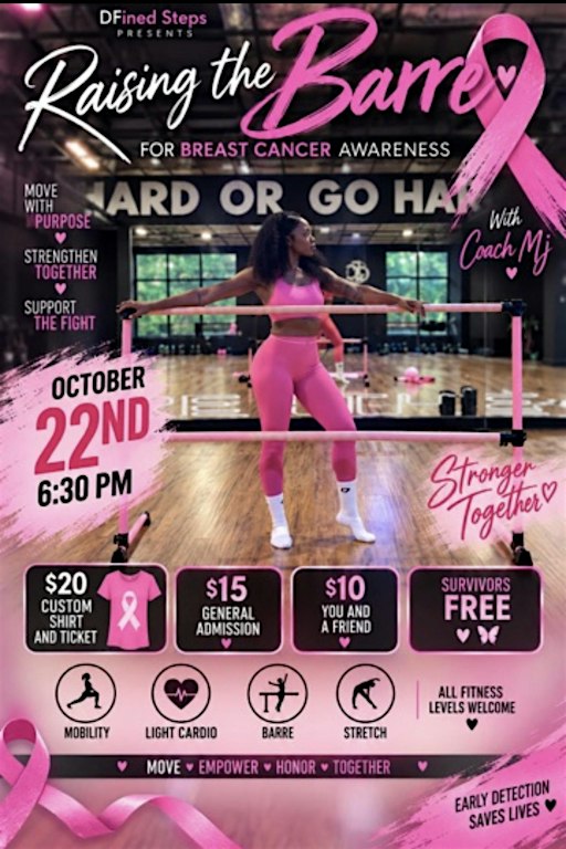 Raise the Barre for Breast Cancer