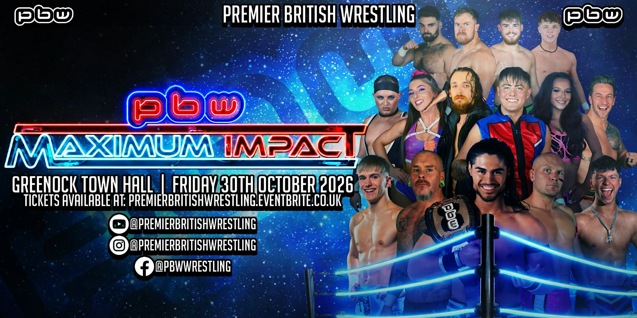 PBW Live in Greenock: Maximum Impact