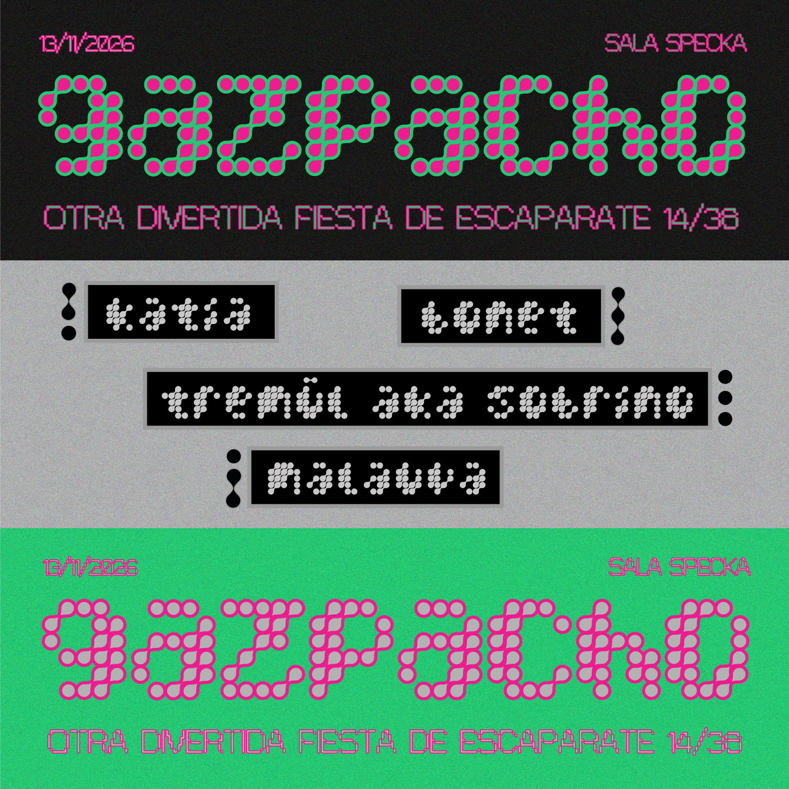 Escaparate 14/38 pres. I Gazpacho #07
