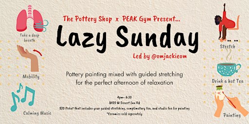 Lazy Sunday led by @omjackieom