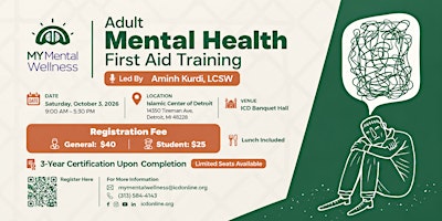 Adult Mental Health First Aid