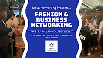 Fashion and Business Networking | Elevating Your Potential - DC